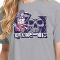 thumbnail image 3 of Instant Message - Down With My Demons - Juniors Anime Cropped Cotton Blend T-Shirt, 3 of 6