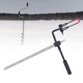 thumbnail image 1 of Ice Fishing Bit Extension Rod, Standard Connector 20 Inch Easy Installation Electric Drill Extension Rod  for Hole Burrowing, 1 of 7