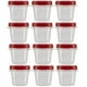 thumbnail image 1 of Contenedores de almacenamiento de alimentos Rubbermaid Easy Find Lids de 0,5 L, 1 of 1