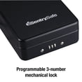 thumbnail image 4 of SentrySafe P005C Portable Security Safe with Combination Lock, 5.9 in. x 8 in. x 2.6 in, Black, 4 of 7