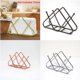 thumbnail image 1 of Iron Tabletop Napkin Holder Paper Towel Dispenser Standing Napkin Holder for Coffeeshop Restaurant Hotel Kitchen Desktop HolderBlackAustralia He Qiyong unisex, 1 of 1