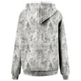 thumbnail image 5 of Aobny Camo Lightweight Sweatshirts For Women Workout Hoodie Hooded Long Sleeve Ladies Sweatshirts,XL, 5 of 7