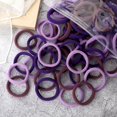thumbnail image 1 of 50pcs/Set Women Girls Basic Hair Bands 1.57inch Simple Solid Colors Elastic Headband Hair Ropes Ties Hair Accessories Ponytail Holder, 1 of 5