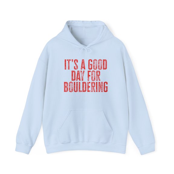 Bouldering Climber Hoodie Gifts Hooded Sweatshirt Pullover Shirt