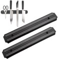 thumbnail image 1 of Magnetic knife holder kitchen 2 pieces 33cms magnetic bar knives tools magnetic bar magnetic knife holder wall knife magnetic knife holder magnetic bar, 1 of 5