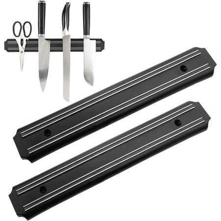 Support de couteau magnétique, bandes de couteaux de rack à couteaux  magnétiques de 15 pouces, support de repose-couteaux suspendu, aimant de  bloc de barre de couteau, support d'ustensile de cuisine pour mur