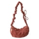 thumbnail image 1 of Bolso de viaje para mujer correas ajustables bolso plisado con nubes para las axilas bolso de mano para niñas, 1 of 9
