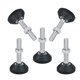 thumbnail image 5 of 5 uds pie nivelador de piernas Cola almohadilla de pie de nivelación ajustable para muebles M8x80 D50, 5 of 6