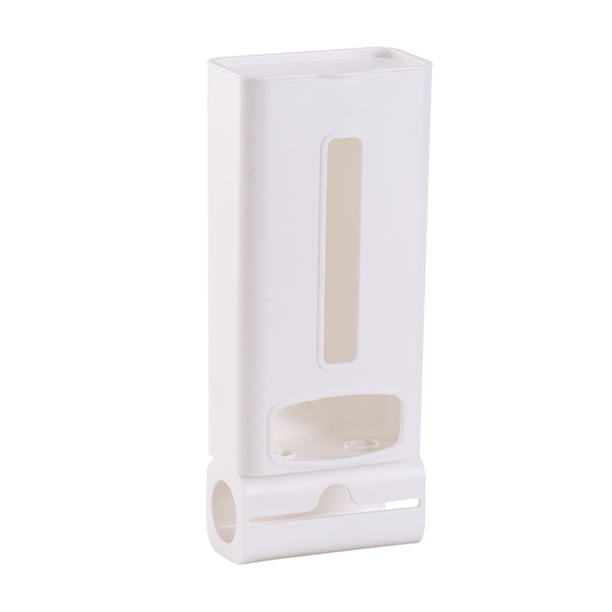 Bolsa De Cocina Dispensador De Soporte Bolsa De Supermercado Caja De Almacenamiento Organizador Blanco Sunnimix organizador de bolsas de la compra
