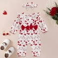 thumbnail image 2 of Hessimy Newborn 3 6 9 12 18Months Baby Girl Romper Floral Daisy Tulle Lace Onesie Bodysuit Infant Girl Summer Clothes(White, 2 of 8