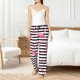 thumbnail image 4 of Fotbe Flamingos Pantalones de Pijama para Mujer, Pantalones de Dormir, Pantalones Pj con Cordón y Bolsillos-3X-Large, 4 of 6
