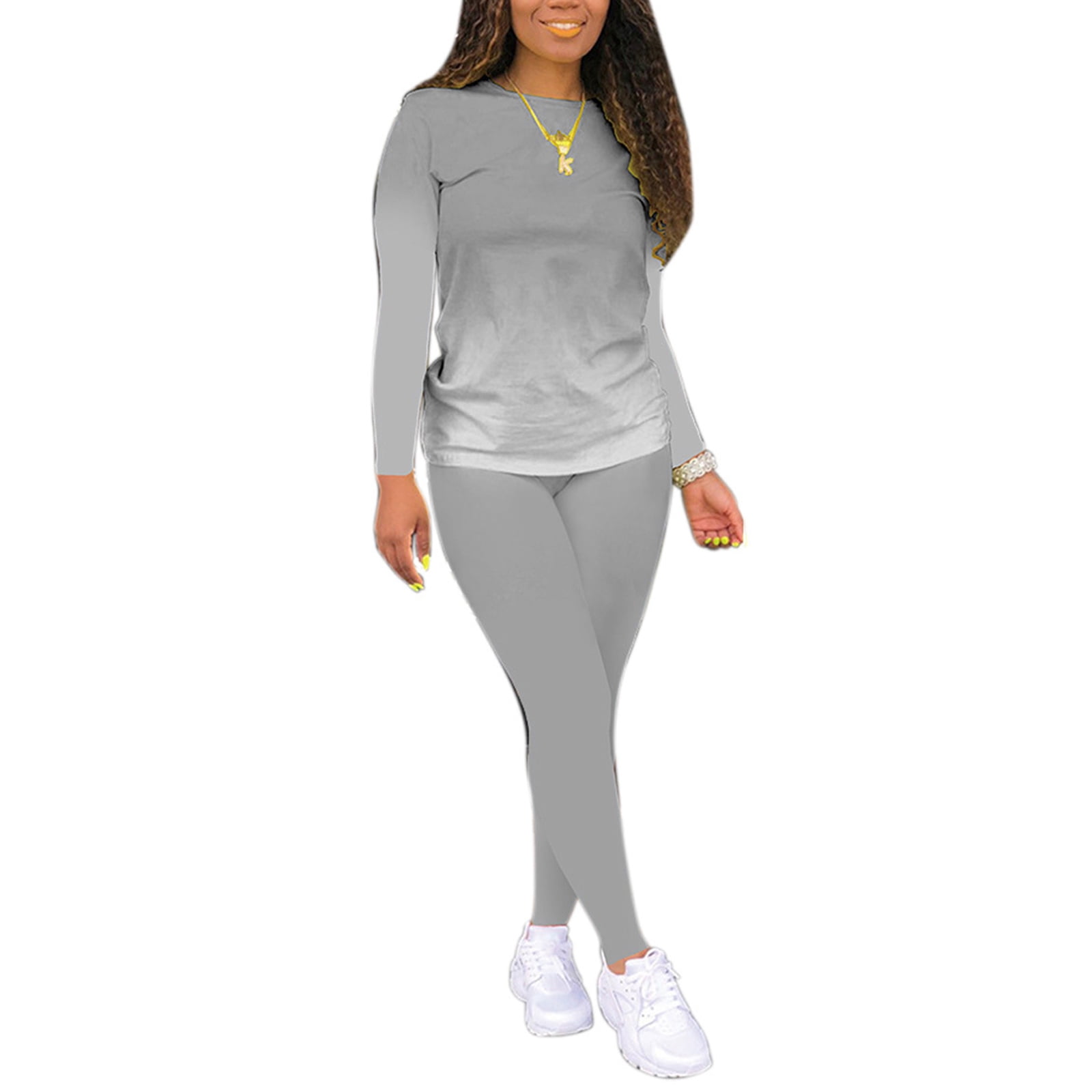 grey jogger suit