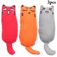 thumbnail image 2 of 3 Pcs Jouet pour Chat à l'Herbe à Chat Résistant aux Morsures Jouet à Mâcher pour Animal Jouets de Morsure pour Chaton Jouets pour Chat, 2 of 10