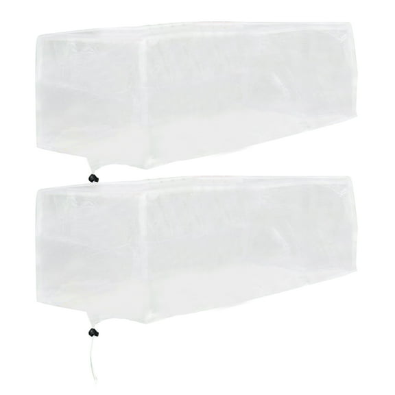 Hyasfey Garden Netting Pest Barrier for Raised Beds Plant Cover with Double Drawstring Rectangular Mesh Netting Greenhouse Protection Screen for Plant Vegetable Fruit Flower