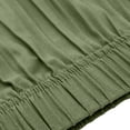 thumbnail image 6 of HomeGardon Womens Wide Leg Pants,Pants for Women Loose Large Size Chiffon Casual Pants Versatile Pants Nine-point Pants, 6 of 7