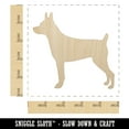 thumbnail image 2 of Rat Terrier Dog Solid Wood Shape Unfinished Piece Cutout Craft DIY Projects - 4.70 Inch Size - 1/4 Inch Thick, 2 of 7