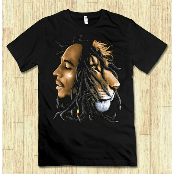 Bob Marley Lion Original Art Shirt, Unisex