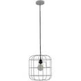 thumbnail image 1 of Home Decor Hakissa 1 Light Pendant - White, 1 of 1