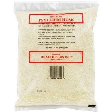Health Plus Psyllium Husk Bag, 24 OZ