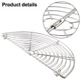thumbnail image 2 of 12 Inch Foldable Round Cooling Rack Roasting Rack Steamer Grid Baking Tray, 2 of 10