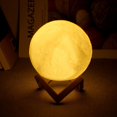 thumbnail image 2 of Lámpara de linterna inalámbrica LED, luz de linternas portátil recargable para exteriores, luz de noche junto a la cama de 8 colores para mesita de noche de dormitorio, 2 of 5