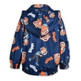 thumbnail image 2 of Blippi Boys Windbreaker Raincoat Jacket for Toddler and Little Kids – Navy, 2 of 3