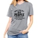 thumbnail image 1 of Camisas de Navidad Para Mujer Letra Impreso Manga Corta Camiseta Tops Túnica Blusa Odeerbi  ODB208963, 1 of 4