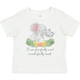 thumbnail image 3 of Inktastic I Am Fearfully and Wonderfully Made Cute Elephants Boys or Girls Toddler T-Shirt, 3 of 5