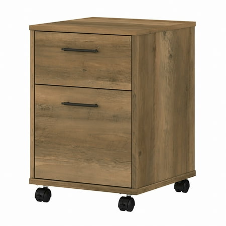 UPC: 0042976131081 | Bush Furniture Key West Mobile File Cabinet  2 Drawer  Reclaimed Pine