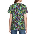 thumbnail image 7 of Wukai Watercolor Cactuses Youth Unisex Short Sleeve T-Shirt for Boys, Girls, Teens, and Kids-X-Small, 7 of 7