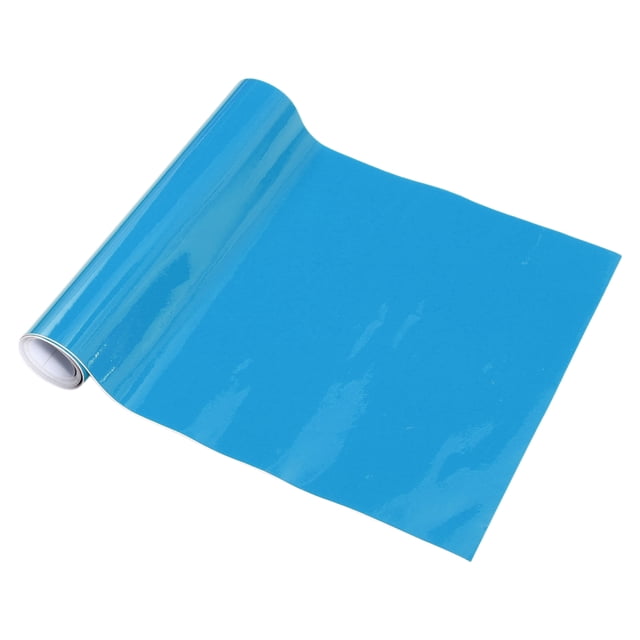 Envoltura de Vinilo para Automóviles Unique Bargains Cubierta Protectora Exterior Interior 0.65 pies x 59.84 pulgadas 1 Pc Azul