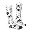 thumbnail image 3 of Balery Cute Cow And Milk Stains Fun Novelty Socks Men'S Women'S Crew Socks Funny Crazy Novelty Socks Quirky And Cool Socks, 3 of 9