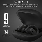 Beats by Dr. Dre, Powerbeats, Headphones, Pro Wireless Bluetooth In-Ear Earbuds with Built-in Microphone, Black, 1, 1