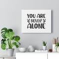 thumbnail image 6 of Scripture Walls Are Never Alone Bible Verse Canvas Christian Wall Art Ready to Hang Unframed, 6 of 16