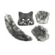 thumbnail image 2 of Conjunto de disfraz de cosplay, ropa ligera de Halloween para fiestas temáticas, regalo para festivales gris, 2 of 9