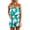 a-13Green2, variant on Womens Strapless Tube Top Ruffle Overlay Floral Print Elastic Waist Loose Fit Short Jumpsuit Lightweight Breathable Summer Beach Vacation Casual Romper For Ladies XXL
