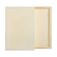 thumbnail image 1 of Uxcell 2Pcs Tableros de Lienzo de Madera, Lienzos de Arte de Madera de 8x12 Pulgadas, Panel de Madera Sin Terminar para Pintura, Manualidades, Proyectos de DIY, Arte de Vertido, 1 of 6