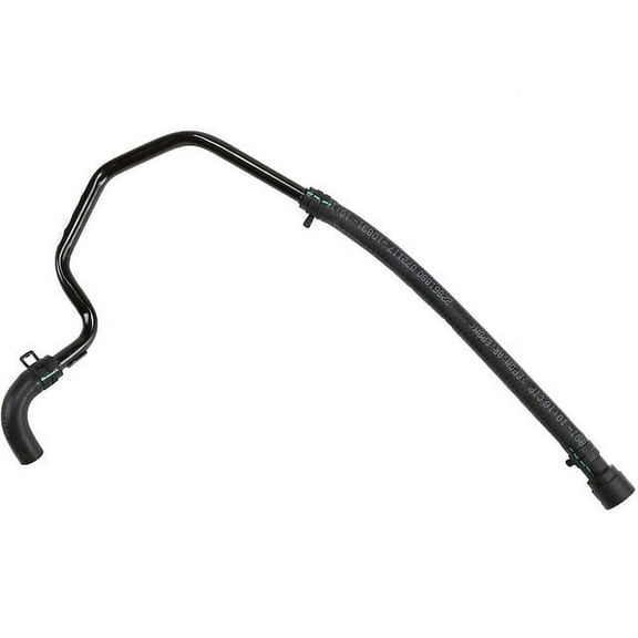 Heater Hose - Compatible with 2001 - 2004, 2006 - 2013 Chevy Silverado 1500 4.3L V6 2002 2003 2007 2008 2009 2010 2011 2012