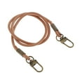 thumbnail image 4 of Round PU Leather Bag Replacement Strap Handbag Purse Handle 61cm Bronze, 4 of 6