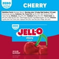 thumbnail image 6 of Jell-O Cherry Artificially Flavored Zero Sugar Low Calorie Gelatin Dessert Mix, 0.3 oz Box, 6 of 13