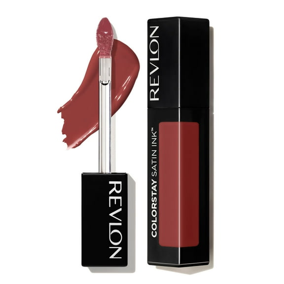 Revlon ColorStay Satin Ink Long Lasting Lipstick with Vitamin E, 032 Lady Topaz