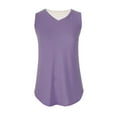 thumbnail image 5 of Today Deals Bogo Tank Tops for Women under $5 Womens Summer Tops Dressy Casual Sexy Tank Tops For Women Pack V Neck Tunic Tops For Women, 5 of 6