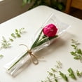 thumbnail image 4 of Ngheia Piper Stick Rose Tulip Bouquet, Single Artificial Flower with Bag for Decoration, 4 of 4