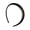 Black, variant on SmartBy 1/4Pcs Women Hair Hoop Non-Slip Teeth Plastic Headband Secure Fit Lightweight Washing Face Makeup Hair Hoop Hair Accessories