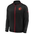 thumbnail image 2 of Men's Fanatics Black Calgary Flames Authentic Pro Locker Room Full-Zip Jacket, 2 of 3