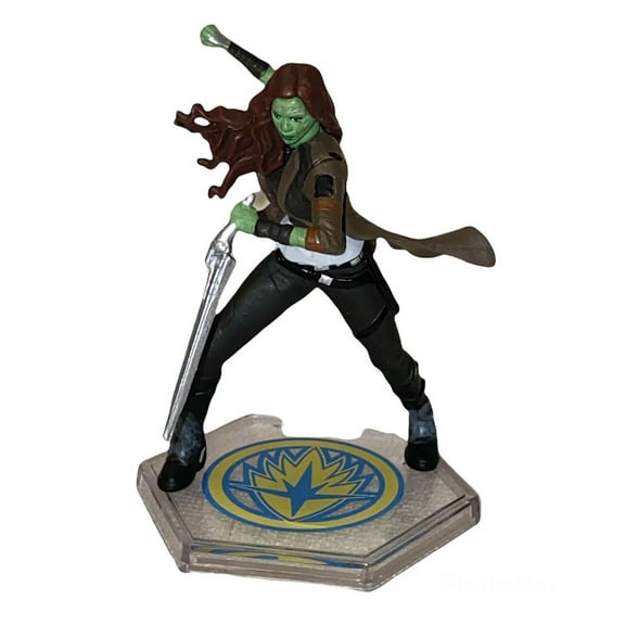 Guardians of Galaxy Gamora 3.5” PVC Cake Topper Action Figure Figurine