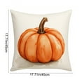 thumbnail image 3 of TanSiDing 1pcs Thanksgiving Pillow Covers Fall Harvest Decor Cozy Soft Fabric Decorative Throw Pillowcases for Sofa Living Room 45x45cm, 3 of 6