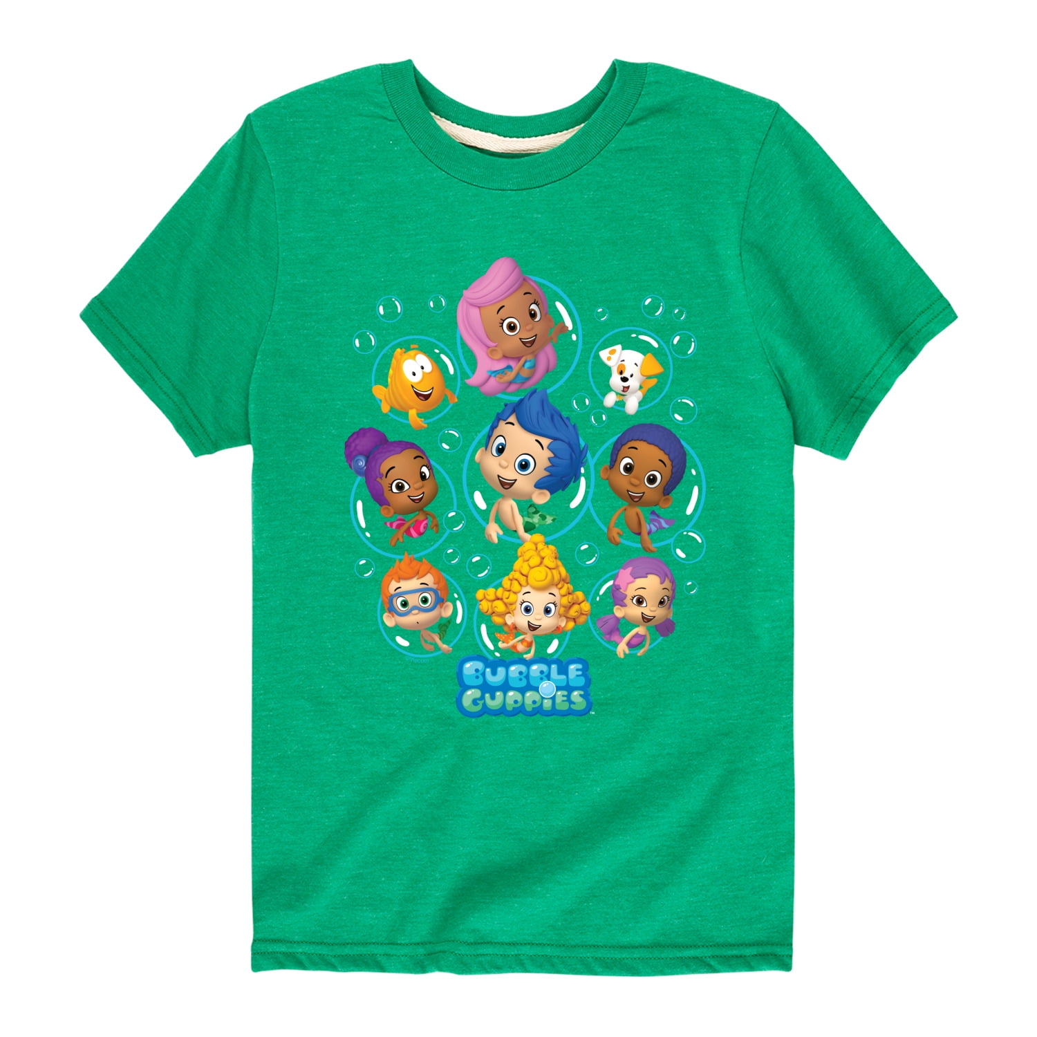 Bubble Guppies Bubble Grid Toddler And Youth Short Sleeve Graphic T