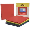thumbnail image 4 of School Smart Heavy Duty Leatherette-Pocket Folder, 9.5" x 11.75", Pack of 25, 4 of 7