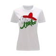 thumbnail image 1 of Playera Blusa De Viva Mexico Con Sombrero Charro Fiestas Patrias Independencia Color Blanco Talla Grande Marca Emil SaEs, 1 of 4
